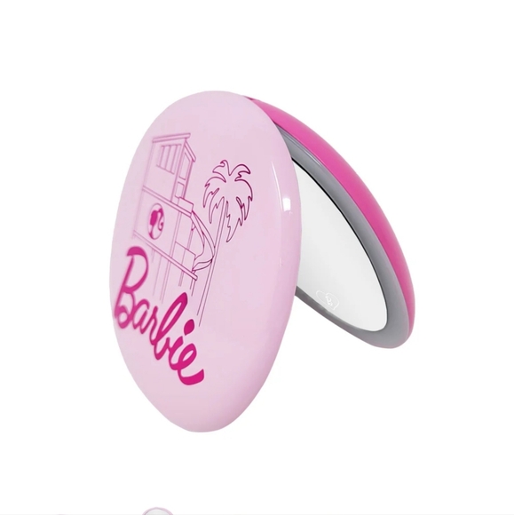 Barbie Impressions Vanity DreamHouse Compact Mirror LED 💖 Pink Barbie The Movie - Picture 6 of 7